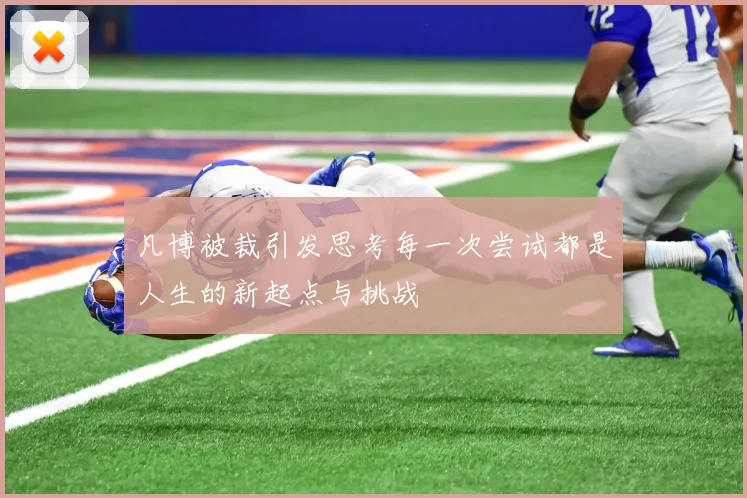 凡博被裁引发思考每一次尝试都是人生的新起点与挑战